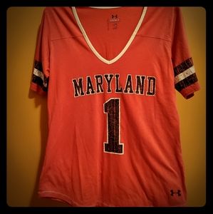 U of Maryland Under Armour shirt
